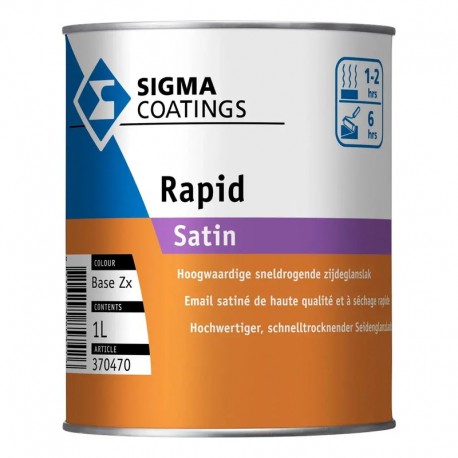 Sigma Rapid Satin zijdeglanslak